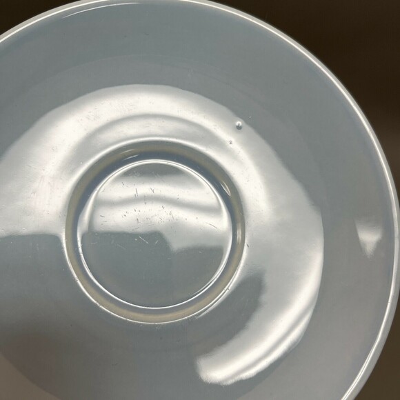 Vintage TS&T Taylor Smith & T Lu-Ray Pastels Blue Cups and Saucers Lot of 8 - Picture 8 of 9